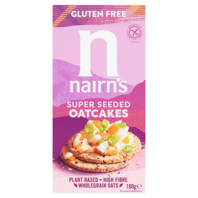 Nairn's Gluten Free Super Seeded Oatcakes - McGrocer