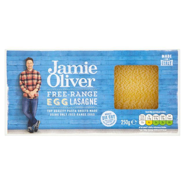 Jamie Oliver Free-Range Egg Lasagne Sheets Food Cupboard M&S Default Title  