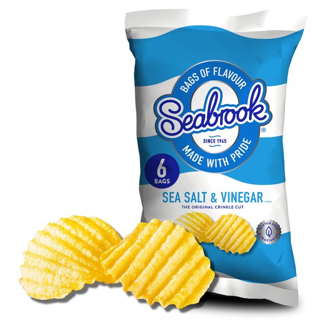 Seabrook Crinkle Cut Salt & Vinegar Crisps