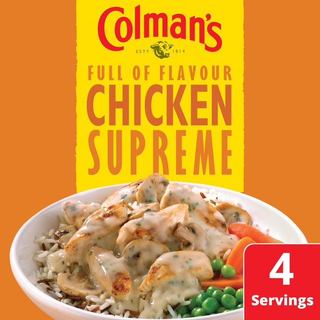 Colman's Chicken Supreme Recipe Mix Cooking Sauces & Meal Kits M&S Title  