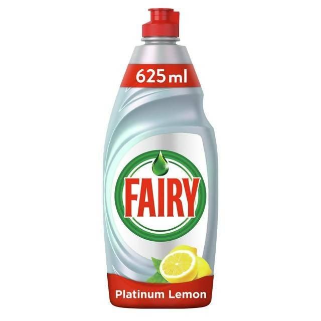 Fairy Platinum Quickwash Original Washing Up Liquid 625ml