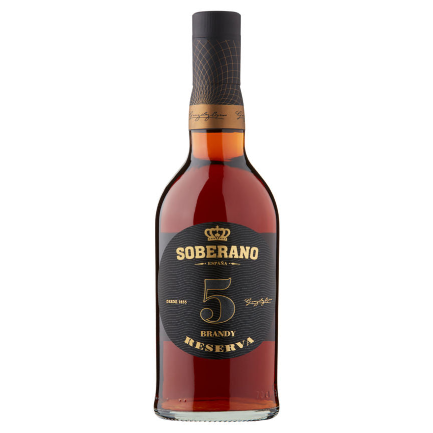 Soberano 5 Brandy Reserva Liqueurs and Spirits ASDA   