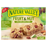 Nature Valley Fruit & Nut Apple, Raisin, Almond & Peanut Bars 4x Cereals ASDA   