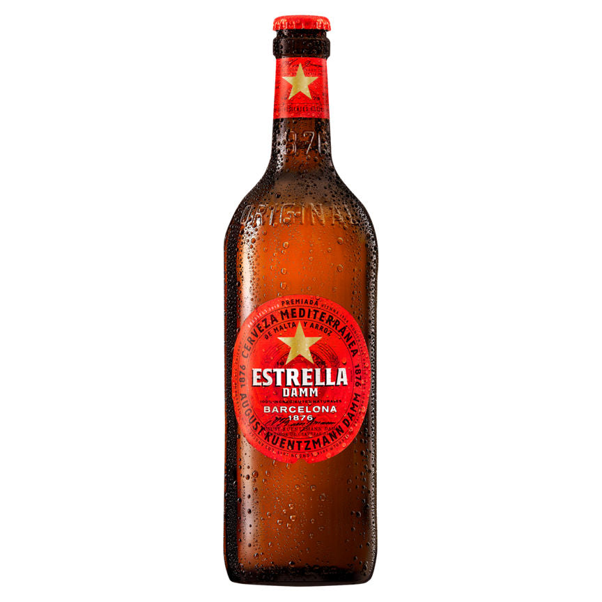 Estrella Damm Premium Lager Beer Beer & Cider ASDA   