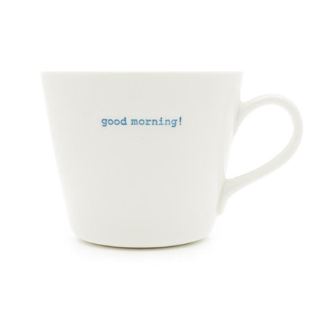 Kieth Brymer Jones Word 'Good Morning' Bucket Mug