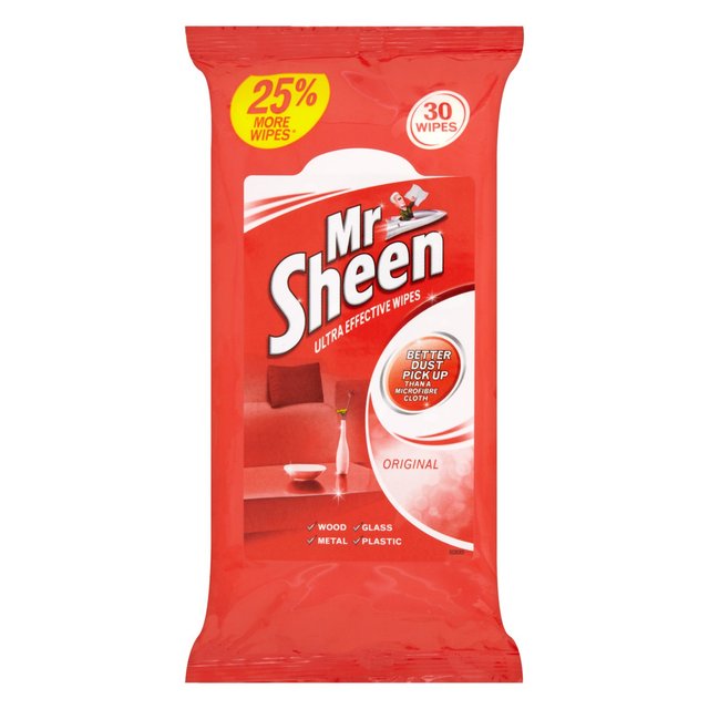 Mr Sheen Ultra Effective Multi-Surface Polish Original Wipes