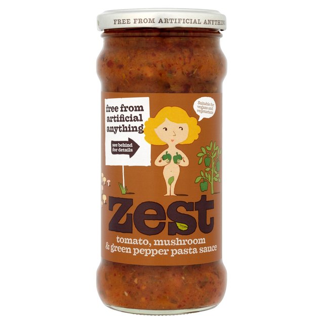 Zest Tomato, Mushroom & Green Pepper Pasta Sauce