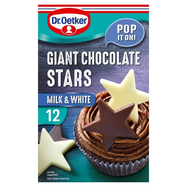 Dr. Oetker Giant Chocolate Stars Sugar & Home Baking M&S Default Title  