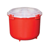 Sistema Plastic Microwave Rice Steamer, Red 2.6L Tableware & Kitchen Accessories M&S   