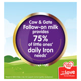 Cow & Gate 2 Follow On Milk Liquid Ready To Feed Formula 6-12 Months Baby Milk ASDA   