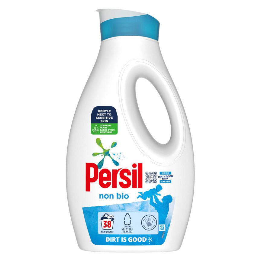 Persil Non Bio Laundry Washing Liquid Detergent 38 Washes