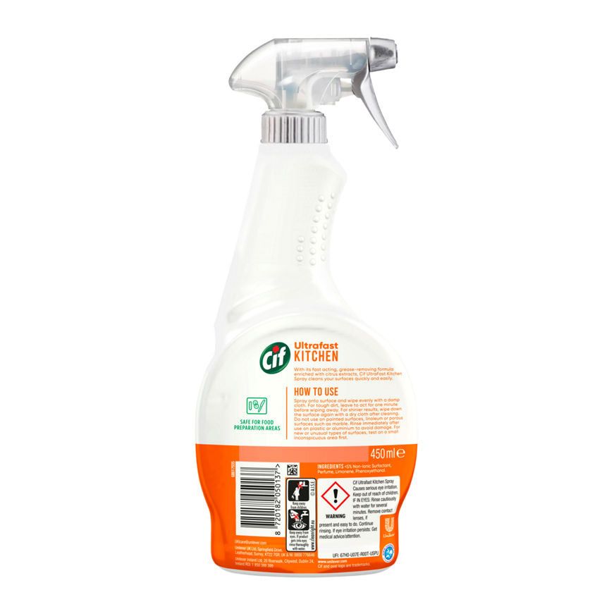 Cif Ultrafast Kitchen Spray