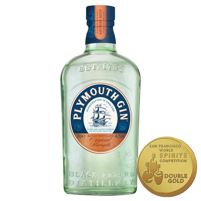 Plymouth The Original Strength English Gin Liqueurs and Spirits M&S Default Title  