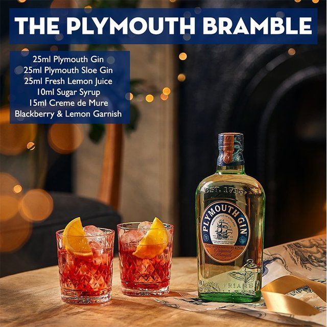 Plymouth The Original Strength English Gin Liqueurs and Spirits M&S   