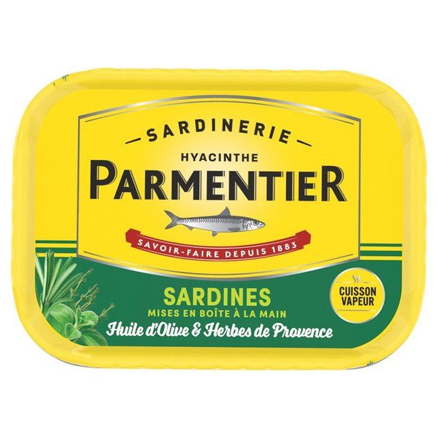 H. Parmentier Sardines Olive Oil & Herb Canned & Packaged Food M&S Default Title  