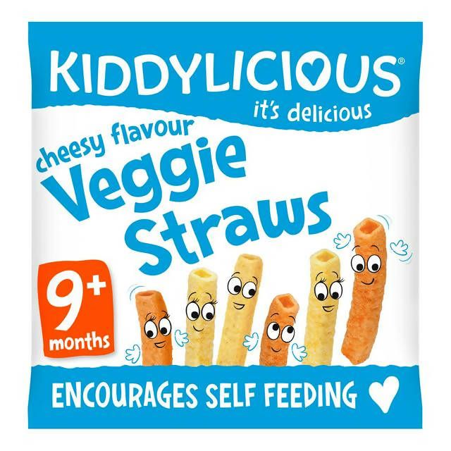 Kiddylicious Cheesy Straws 12g snacks & rusks Boots   