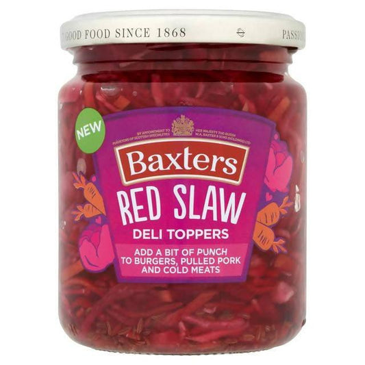 Baxters Red Slaw Deli Topper 280g GOODS Sainsburys   