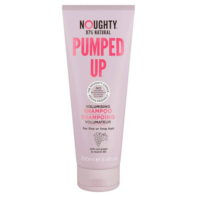 Noughty Pumped Up Shampoo 250ml shampoo & conditioners Sainsburys   