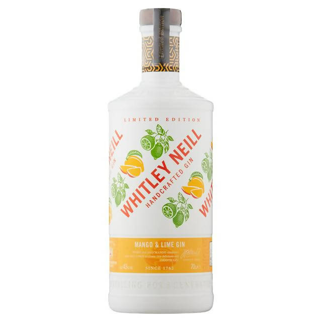 Whitley Neill Limited Edition Mango & Lime Handcrafted Gin 70cl