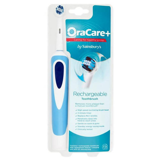 OraCare+ Rechargeable Toothbrush electric & battery toothbrushes Sainsburys   