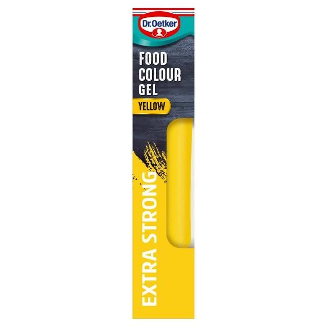 Dr. Oetker Extra Strong Yellow Food Colouring Gel 15g - McGrocer