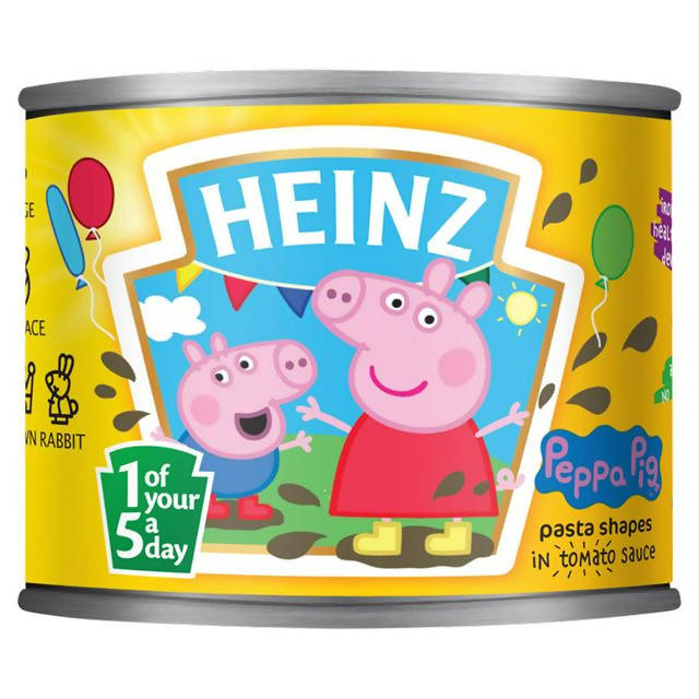 Heinz Peppa Pig Pasta Shapes 205g - McGrocer