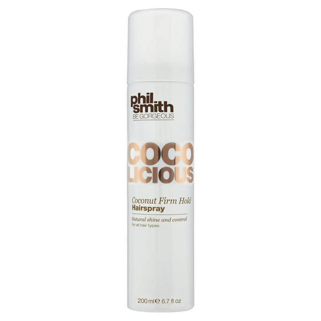 Phil Smith Cocolicious Firm Hold Hairspray 200ml styling & hairspray Sainsburys   