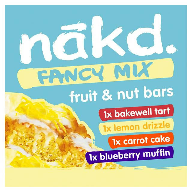 Nakd Fancy Mix Fruit & Nut Bars 4x35g