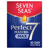 Seven Seas Perfect7 Man 50+ Multivitamin & Omega-3 Capsules 30 Day Duo Pack bone & joint care Sainsburys   