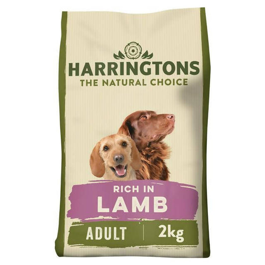 Harringtons Lamb & Rice Dry Adult Dog Food 2kg Dry dog food Sainsburys   