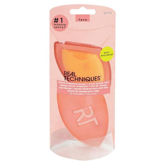 Real Techniques by Sam & Nic Miracle Complexion Sponge + Travel Case