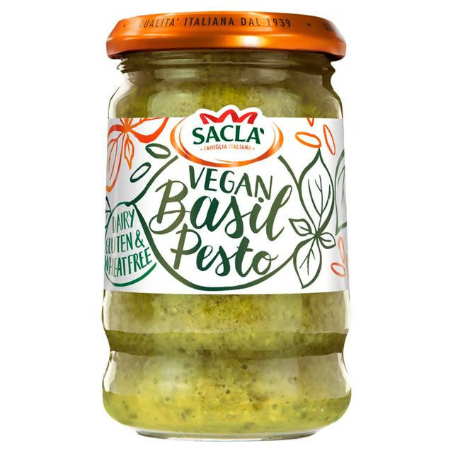 Sacla' Vegan Basil Pesto 190g