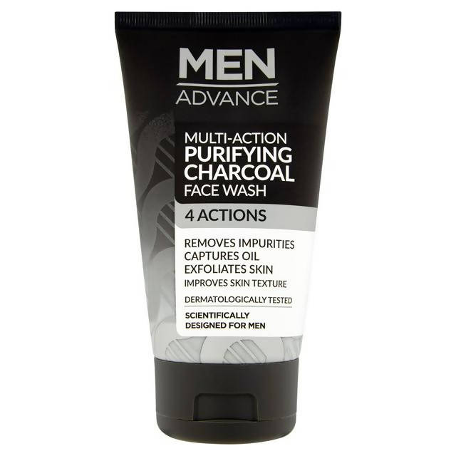 Men Advance Multi-Action Purifying Charcoal Face Wash 150ml