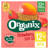 Organix Strawberry Organic Soft Oaty Bars, 12 mths+ Multipack Food Cupboard M&S Default Title  