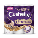 Cushelle Ultra Quilted 3-Ply Toilet Tissue, 45 Rolls - McGrocer