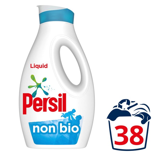 Persil Laundry Washing Liquid Detergent Non Bio 38 Wash