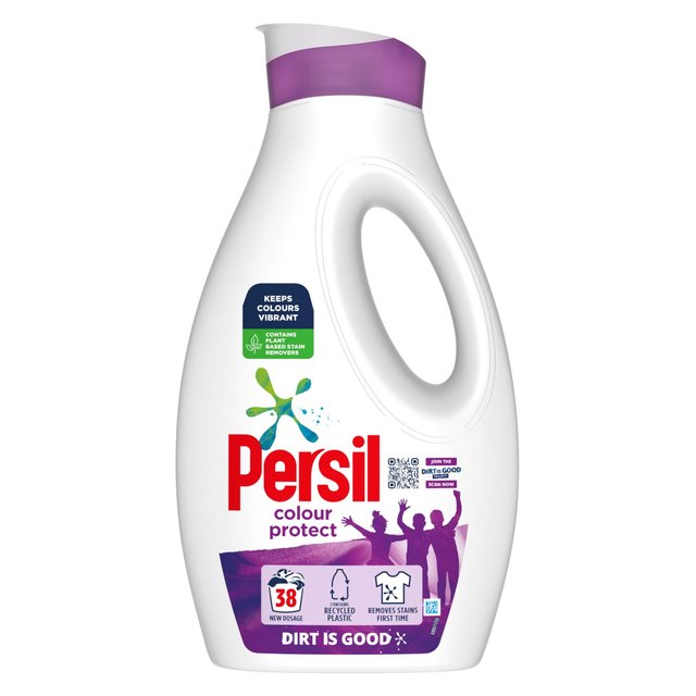 Persil Laundry Washing Liquid Detergent Colour 38 Wash