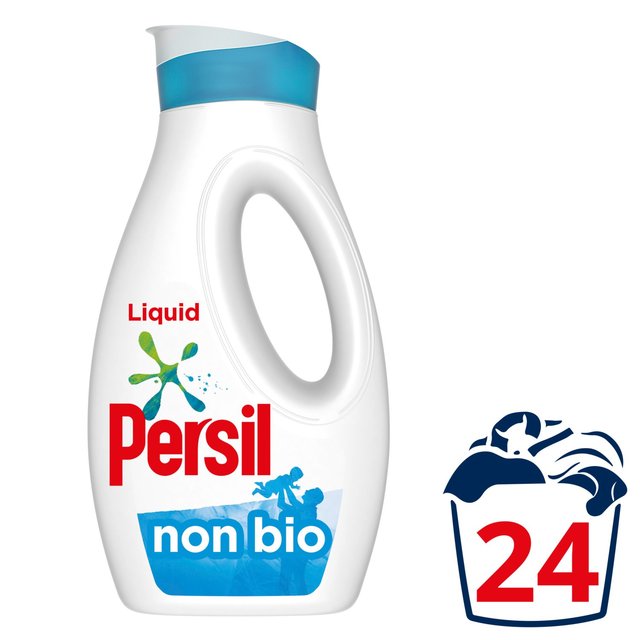 Persil Laundry Washing Liquid Detergent Non Bio 24 Wash