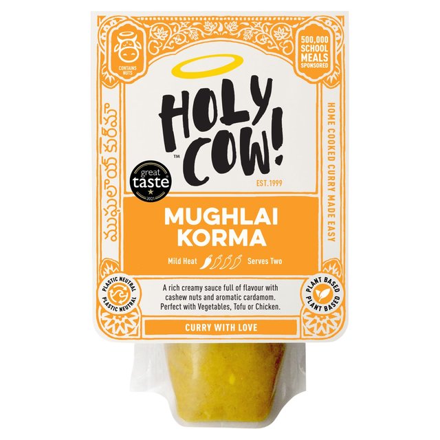 Holy Cow! Mughlai Korma Curry Sauce Cooking Sauces & Meal Kits M&S   