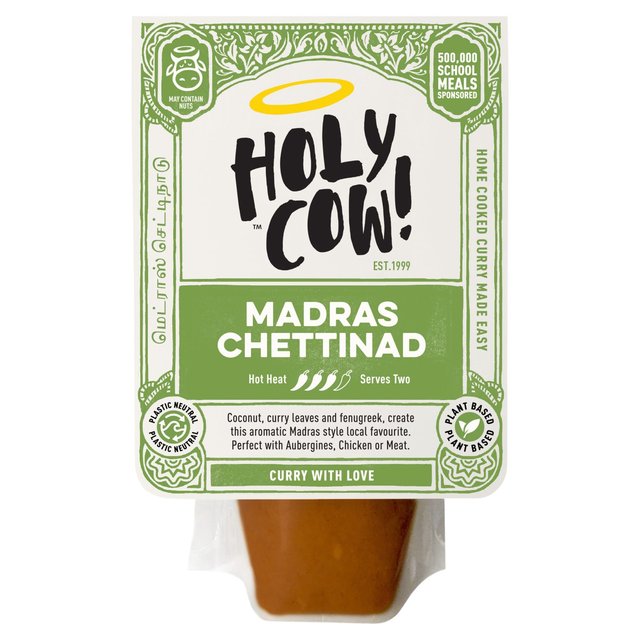 Holy Cow! Madras Chettinad Curry Sauce Food Cupboard M&S   