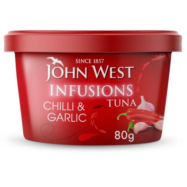 John West Tuna Infusions Chilli & Garlic Food Cupboard M&S Default Title  