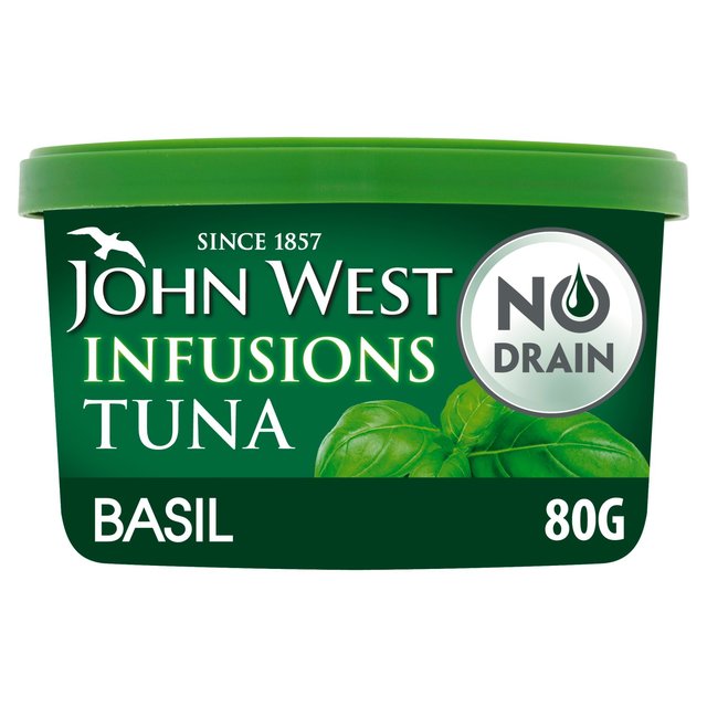 John West Tuna Infusions With Basil Food Cupboard M&S Default Title  