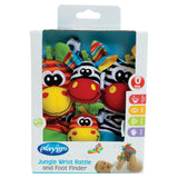 Playgro Jungle Wrist Rattle and Foot Finder 0+ Months Baby accessories & cleaning ASDA   