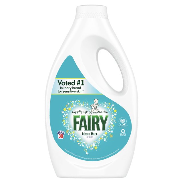 Fairy Non Bio Washing Liquid For Sensitive Skin 1.33L 38 Washes