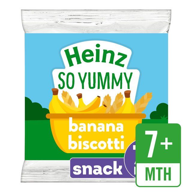 Heinz Banana Biscotti, 7 Mths+ Food Cupboard M&S Default Title  