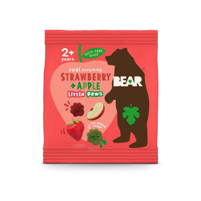 BEAR Paws Strawberry & Apple Fruit & Veg Shapes, 12 mths+ Crisps, Nuts & Snacking Fruit M&S Default Title  