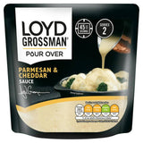 Loyd Grossman Pour Over Sauce Parmesan & Cheddar 170g Traditional & packet sauces Sainsburys   