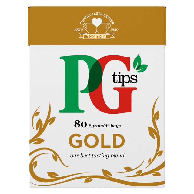 PG Tips Gold Pyramid Teabags Tea M&S   