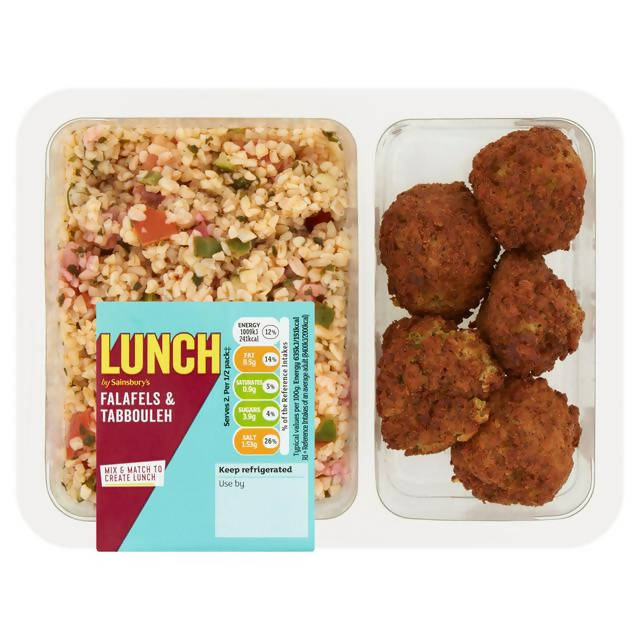 Sainsbury's Lunch Falafels & Tabbouleh 318g