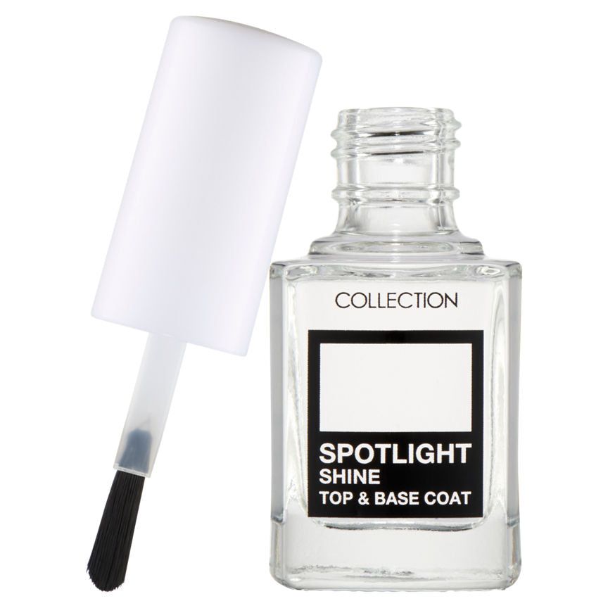 Collection Spotlight Shine Top & Base 1 Make Up & Beauty Accessories ASDA   